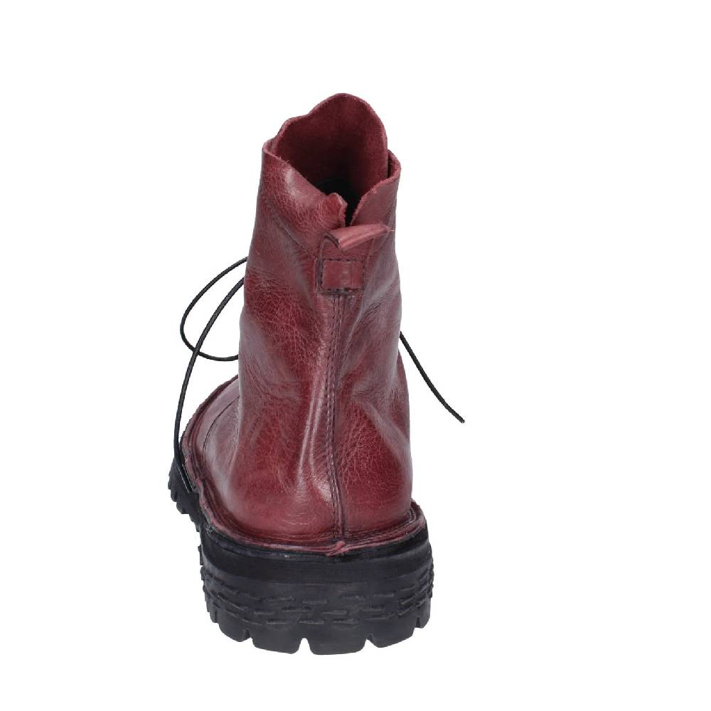 scarpe donna MOMA stivaletti bordeaux pelle 73302C EY566 Qualità