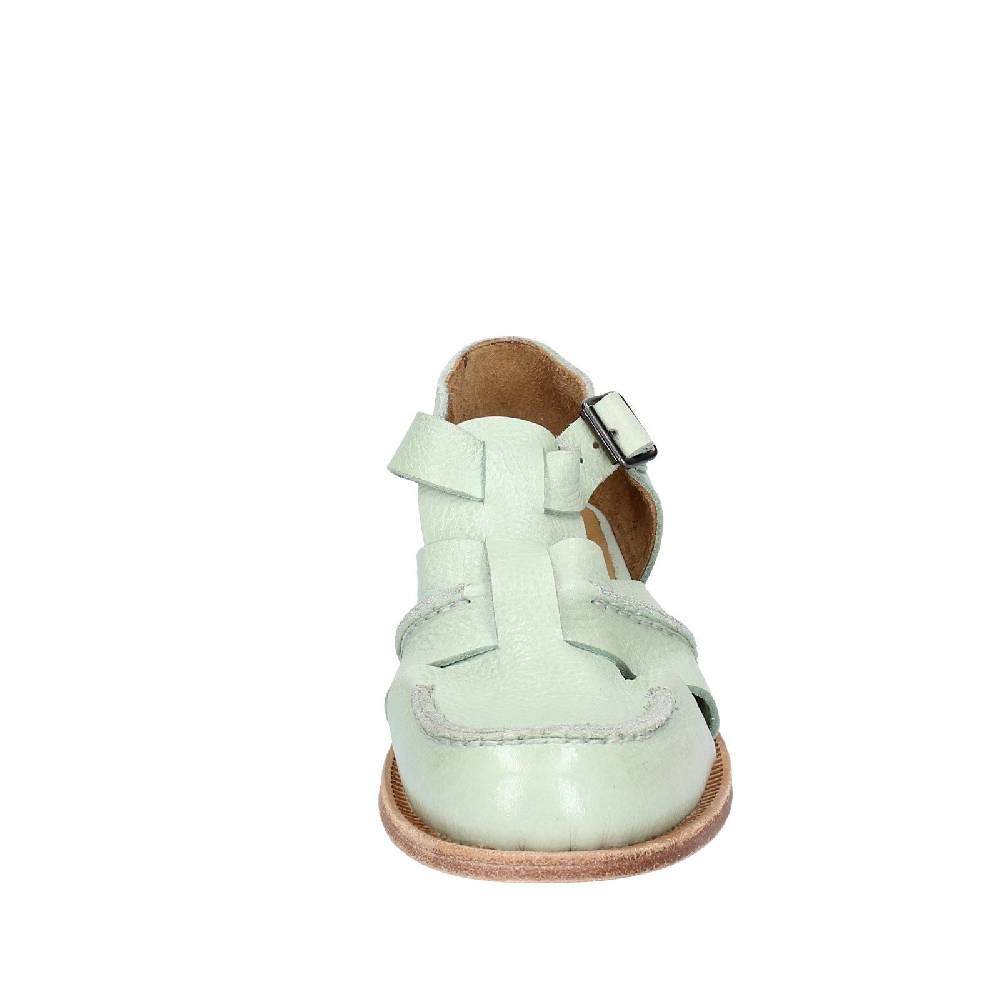 scarpe donna MOMA sandali verde pelle 40407G VINTAGE EX458 Limitato a 3 giorni