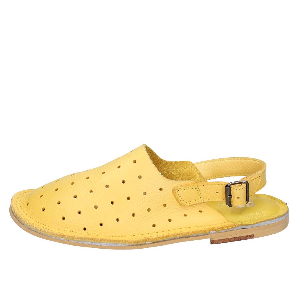 scarpe donna MOMA sandali giallo pelle 36404G VINTAGE EX438 Fino Al -60%