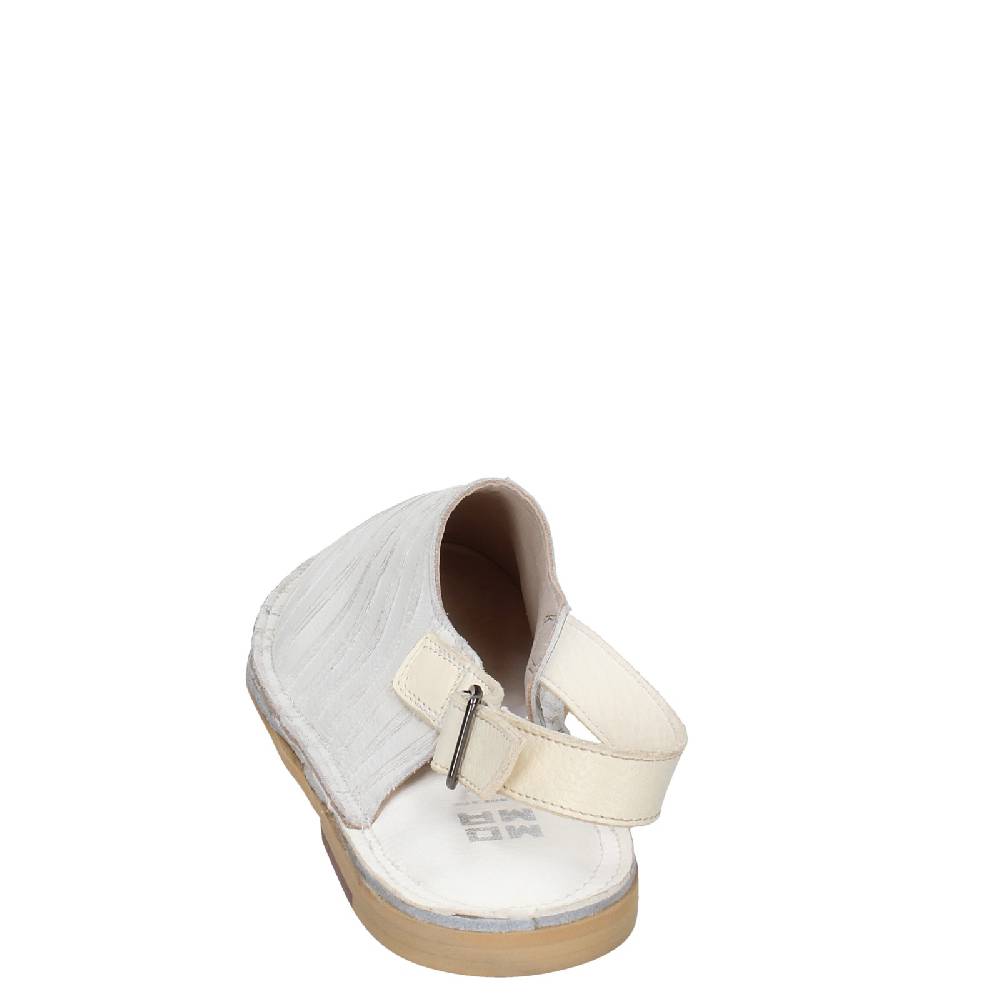 scarpe donna MOMA sandali bianco pelle 36402G VINTAGE EX440 Affare Del Giorno