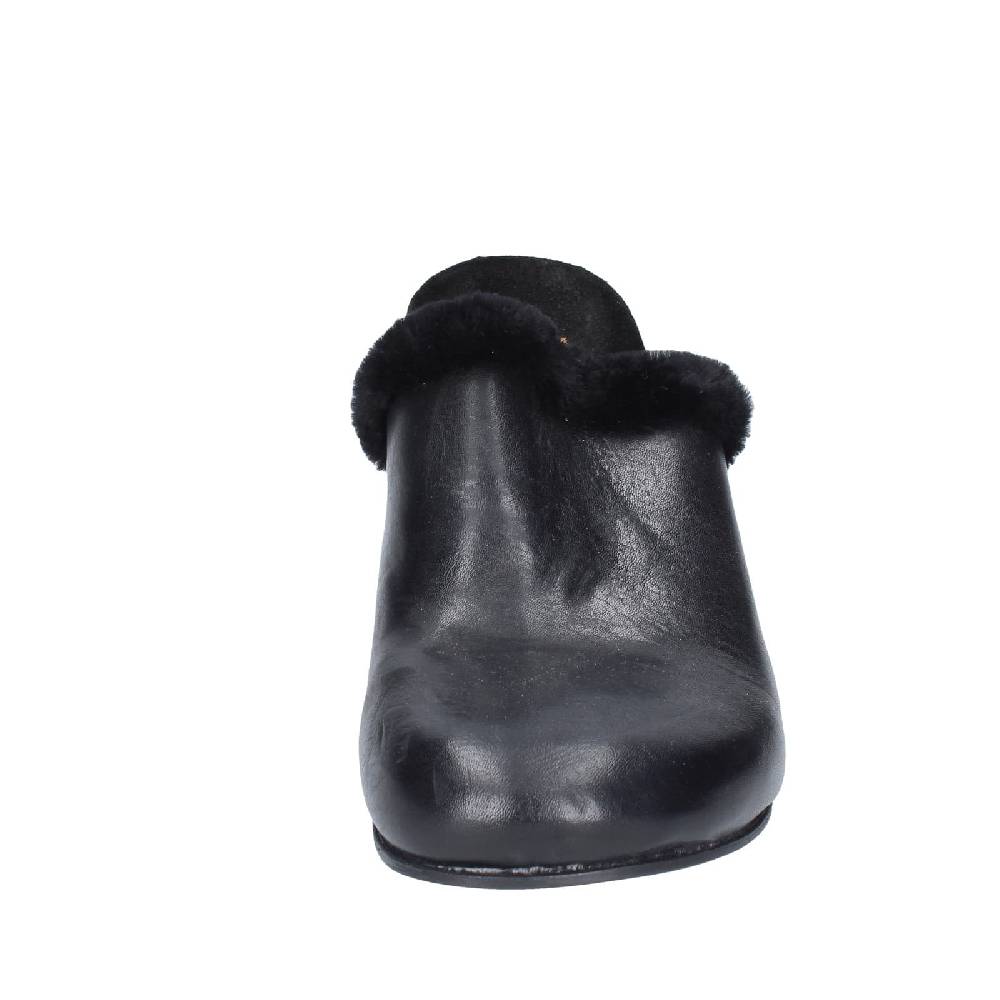 scarpe donna MOMA sandali nero pelle pelliccia EY580 Convenienza