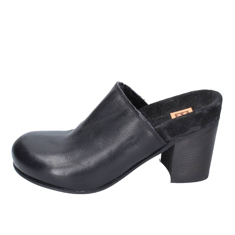 scarpe donna MOMA sandali nero pelle 86301G EY617 Novità