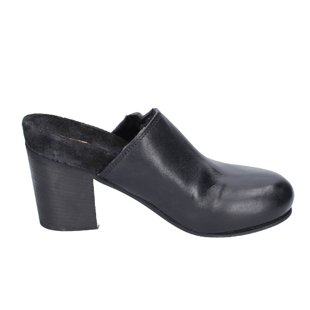 scarpe donna MOMA sandali nero pelle 86301G EY617 Novità