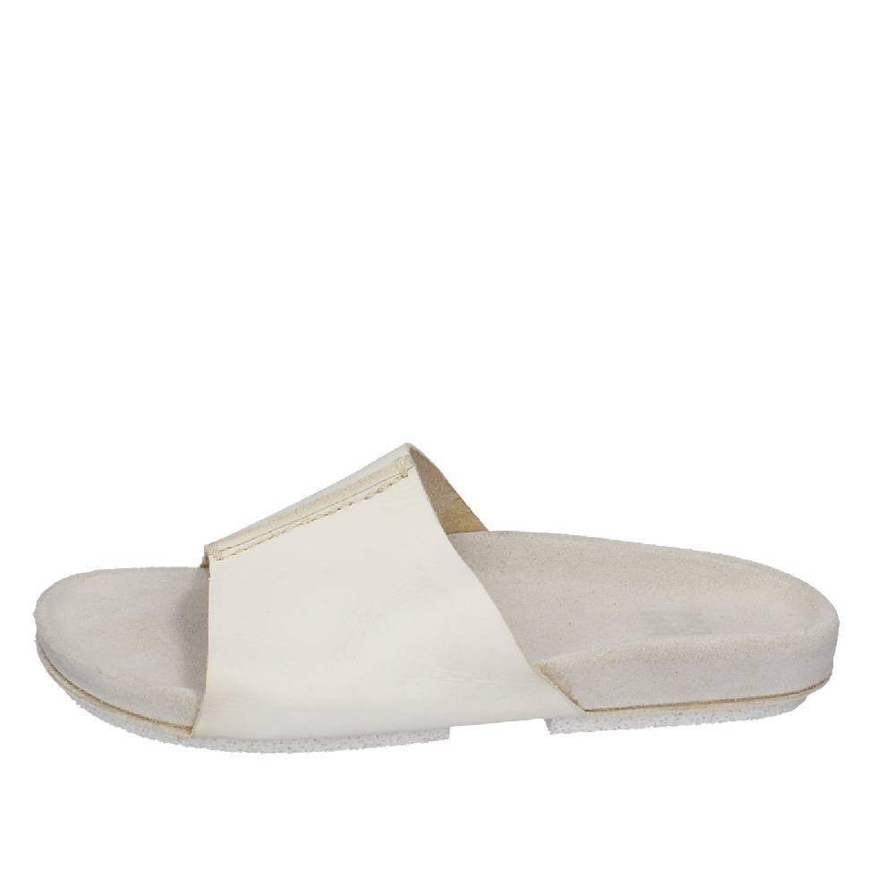 scarpe donna MOMA sandali bianco pelle 1GS455 EY630 Economico