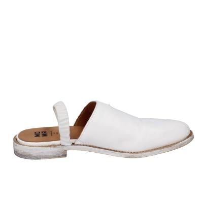 scarpe donna MOMA sandali bianco pelle 1GS325-TV SABOT BD437 Online