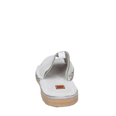 scarpe donna MOMA sandali bianco camoscio BK121 In Vendita