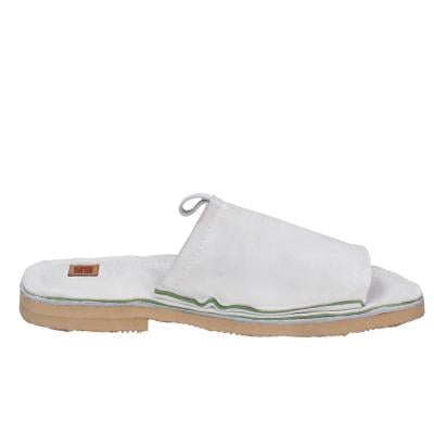 scarpe donna MOMA sandali bianco camoscio BK121 In Vendita