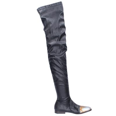 scarpe donna MOMA stivali nero pelle BK302 Hotsell