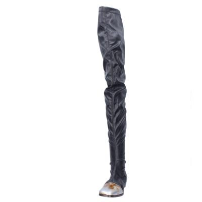 scarpe donna MOMA stivali nero pelle BK302 Hotsell