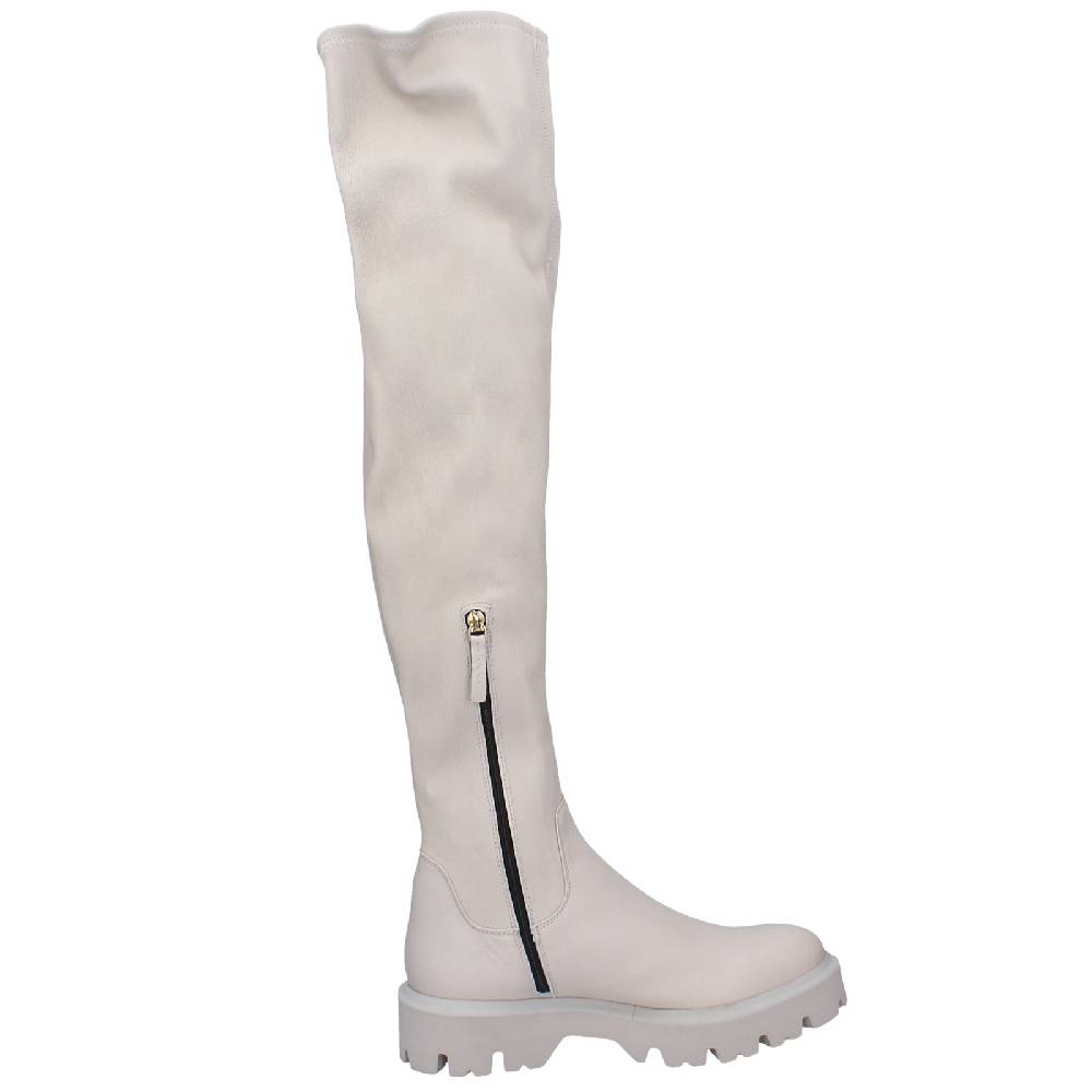 scarpe donna ROBERTO FESTA stivali beige pelle EX552 I Più Venduti