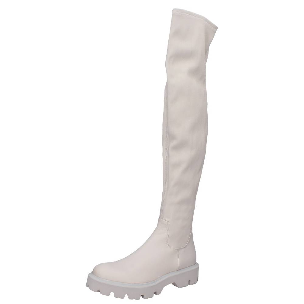 scarpe donna ROBERTO FESTA stivali beige pelle EX552 I Più Venduti