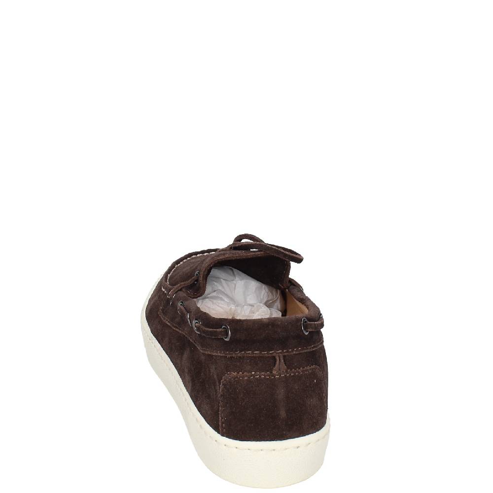 scarpe uomo STOKTON mocassini marrone camoscio EX37 Offerte