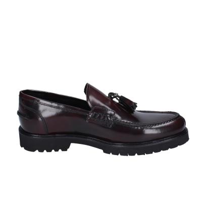 scarpe uomo BRUNO VERRI mocassini bordeaux pelle BC294 In Saldo