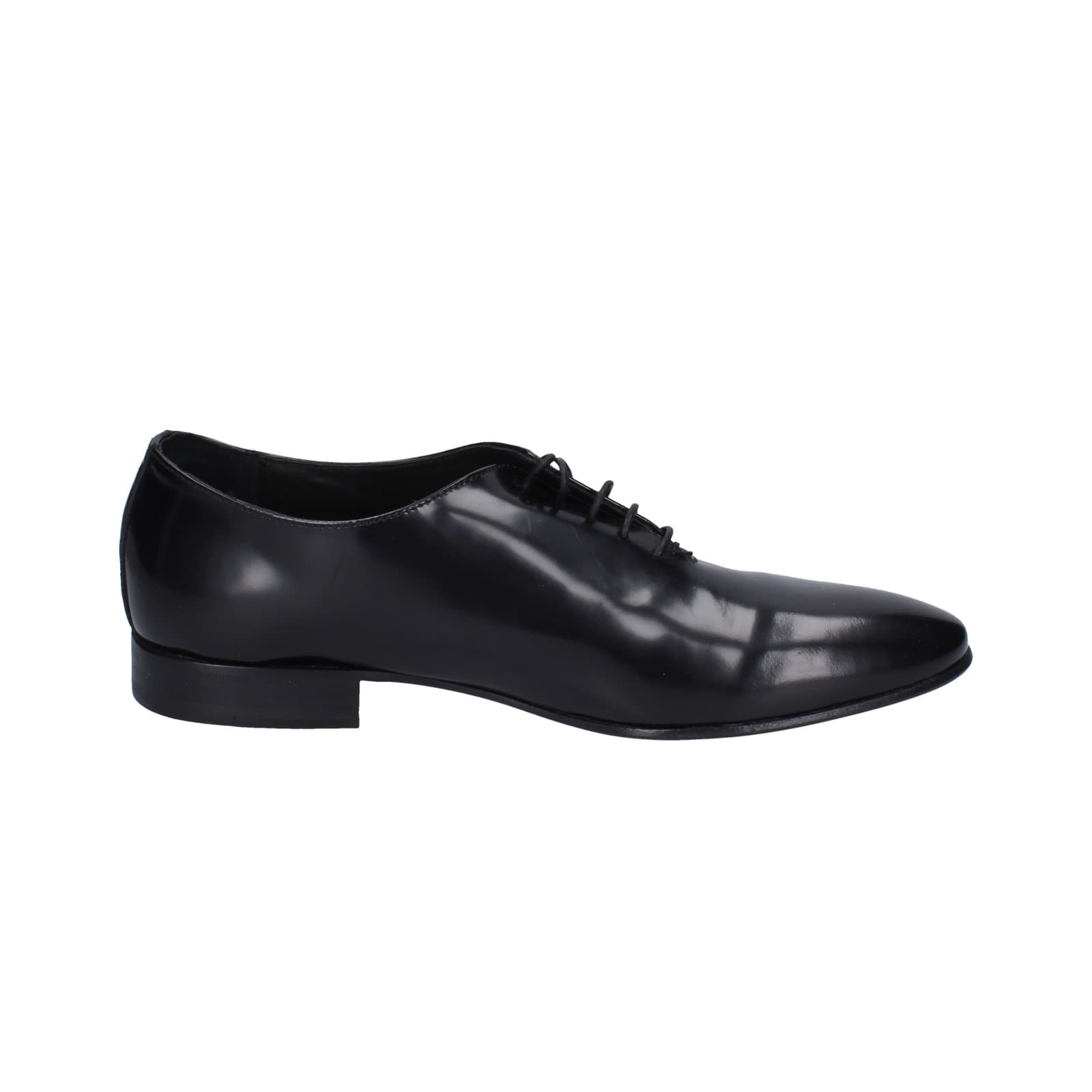scarpe uomo EVEET classiche nero pelle EZ217 Offerta esclusiva