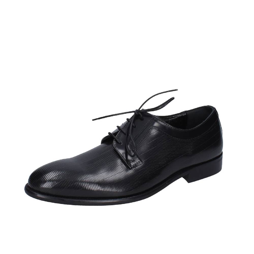 scarpe uomo EVEET classiche nero pelle EZ164 Vendite stagionali