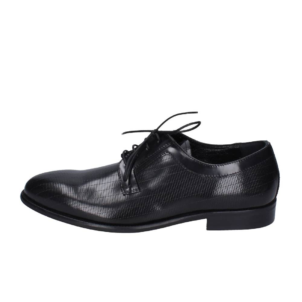 scarpe uomo EVEET classiche nero pelle EZ164 Vendite stagionali