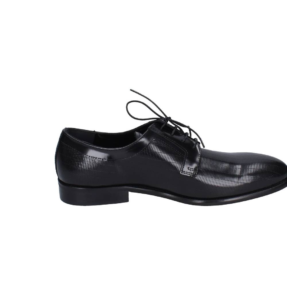 scarpe uomo EVEET classiche nero pelle EZ164 Vendite stagionali
