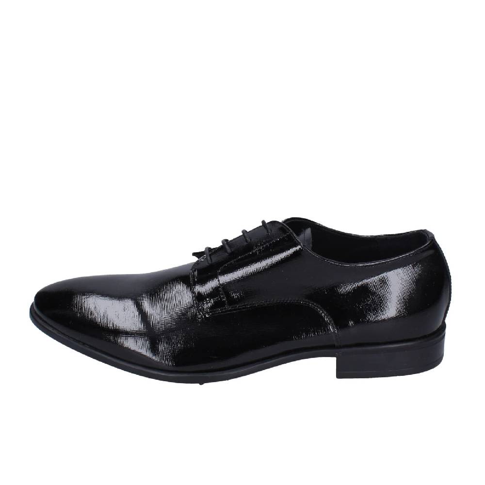 scarpe uomo EVEET classiche nero vernice EZ218 Cyber Monday