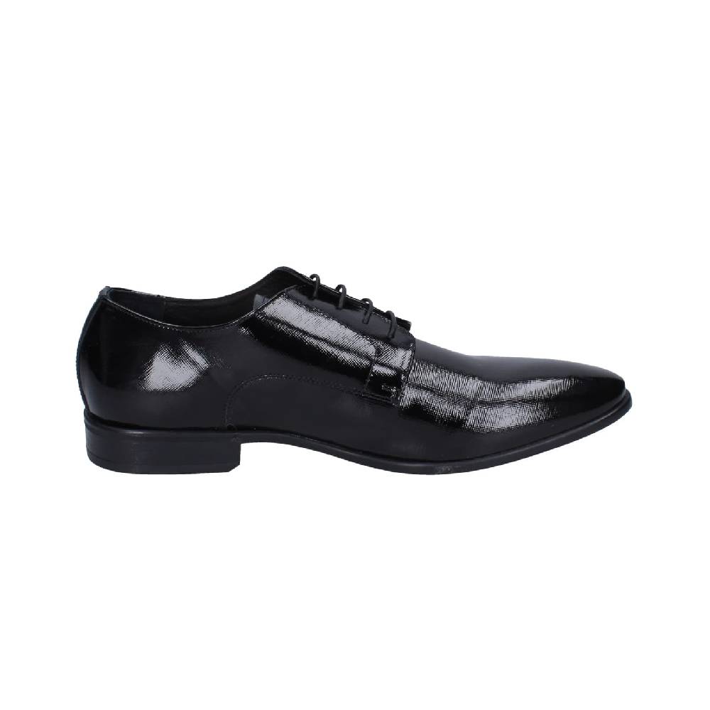 scarpe uomo EVEET classiche nero vernice EZ218 Cyber Monday