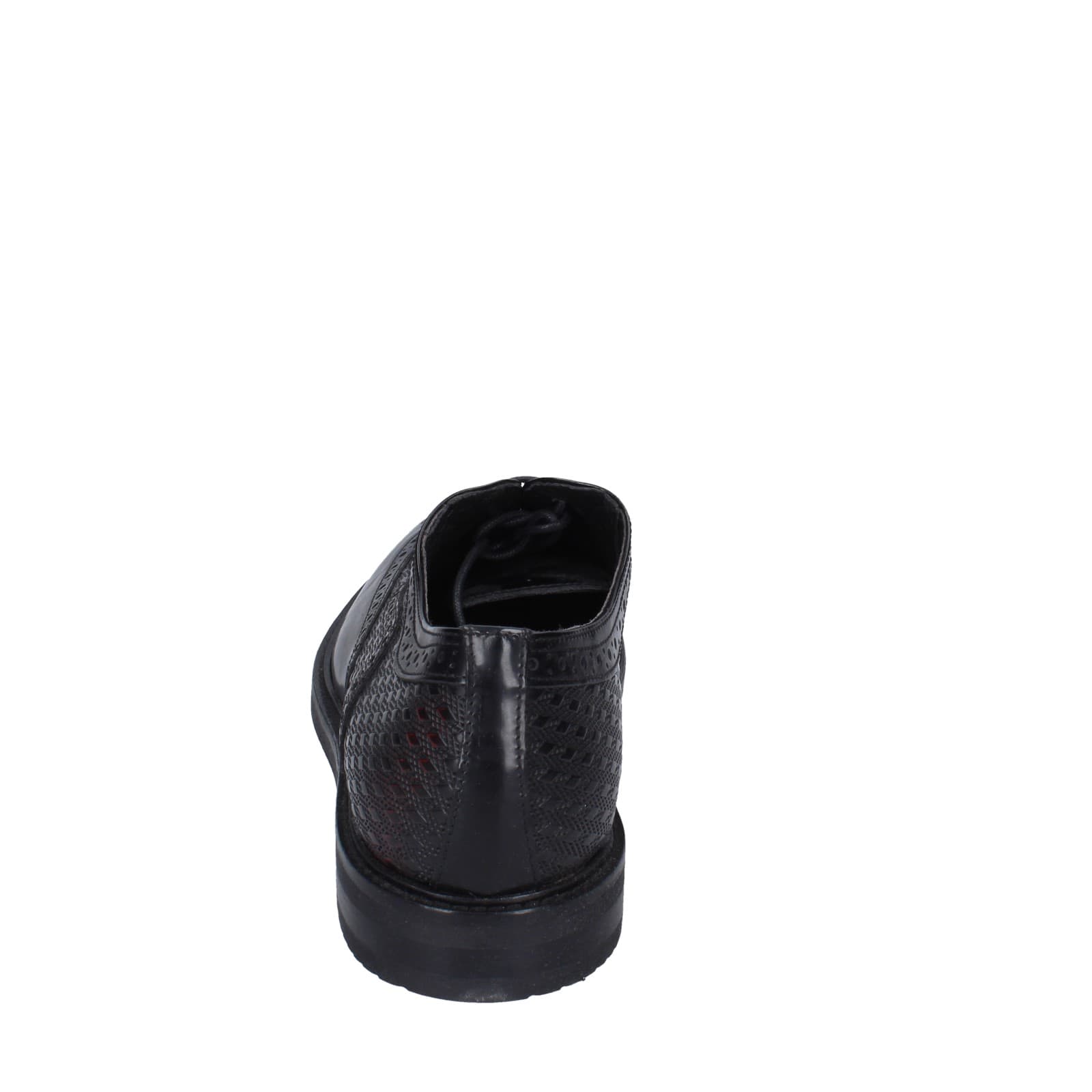 scarpe uomo EVEET classiche nero pelle bordeaux EZ145 Offerta Pasqua