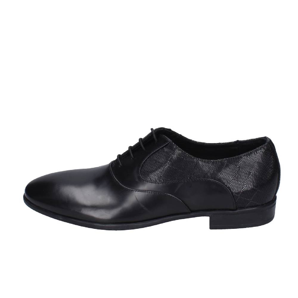 scarpe uomo EVEET classiche nero pelle EZ191 Smaltimento dello stoccaggio