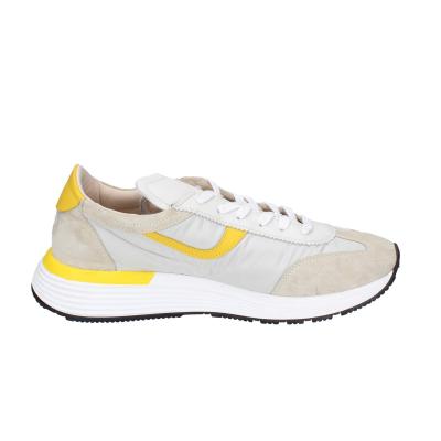 scarpe uomo MOMA sneakers grigio tessuto giallo camoscio 4AS414-CRNA BC94 Offerte esclusive