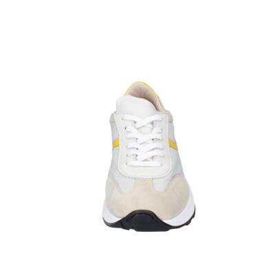 scarpe uomo MOMA sneakers grigio tessuto giallo camoscio 4AS414-CRNA BC94 Offerte esclusive
