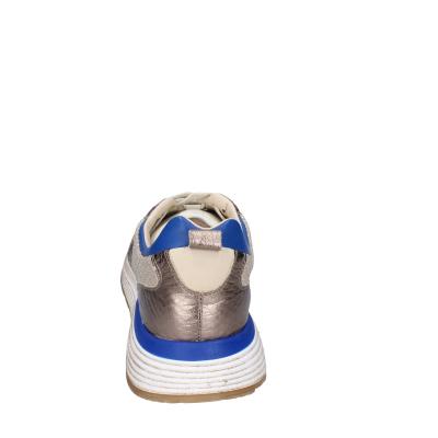 scarpe uomo MOMA sneakers platino tessuto blu pelle 4AS401-CRO BC84 Lightning offer