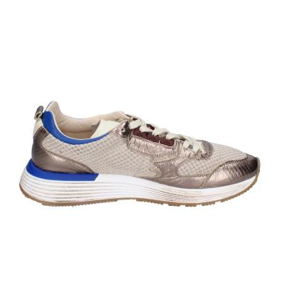 scarpe uomo MOMA sneakers platino tessuto blu pelle 4AS401-CRO BC84 Lightning offer