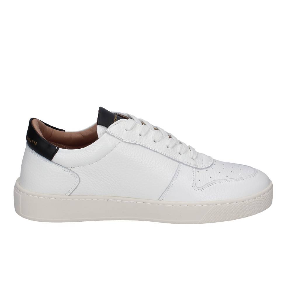 scarpe uomo ALEXANDER SMITH sneakers bianco pelle EX601 Offerte stagionali
