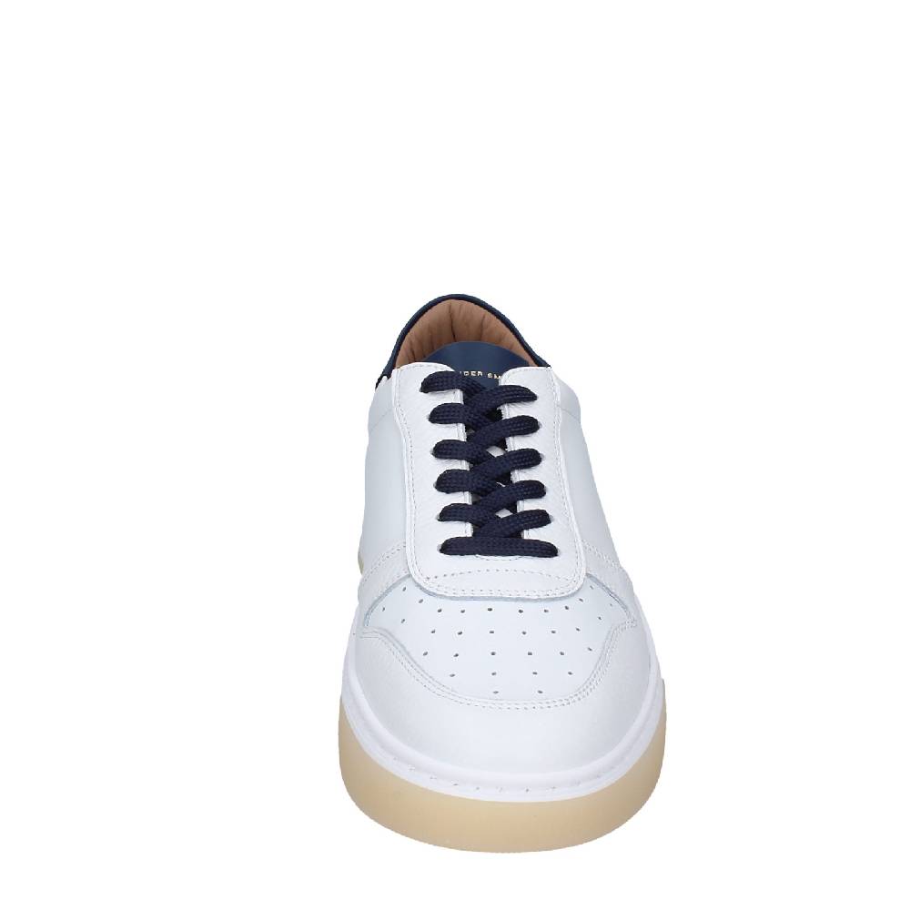 scarpe uomo ALEXANDER SMITH sneakers bianco pelle EX535 Offerta settimanale