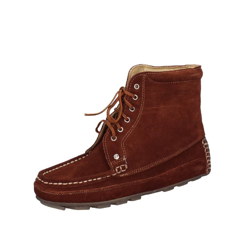 scarpe uomo HP HOUSE POWER stivaletti marrone camoscio EY225