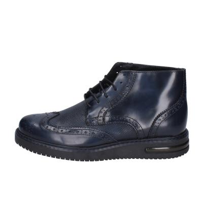 scarpe uomo BRUNO VERRI stivaletti blu pelle BC283 ACQUISTA ORA