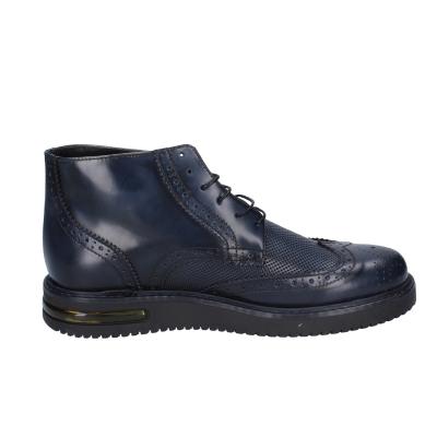 scarpe uomo BRUNO VERRI stivaletti blu pelle BC283 ACQUISTA ORA
