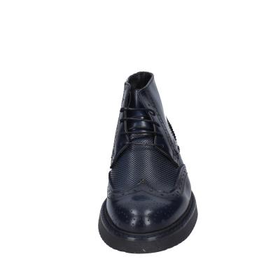 scarpe uomo BRUNO VERRI stivaletti blu pelle BC283 ACQUISTA ORA