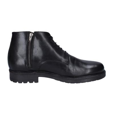 scarpe uomo BRUNO VERRI stivaletti nero pelle BC308 Latest stili