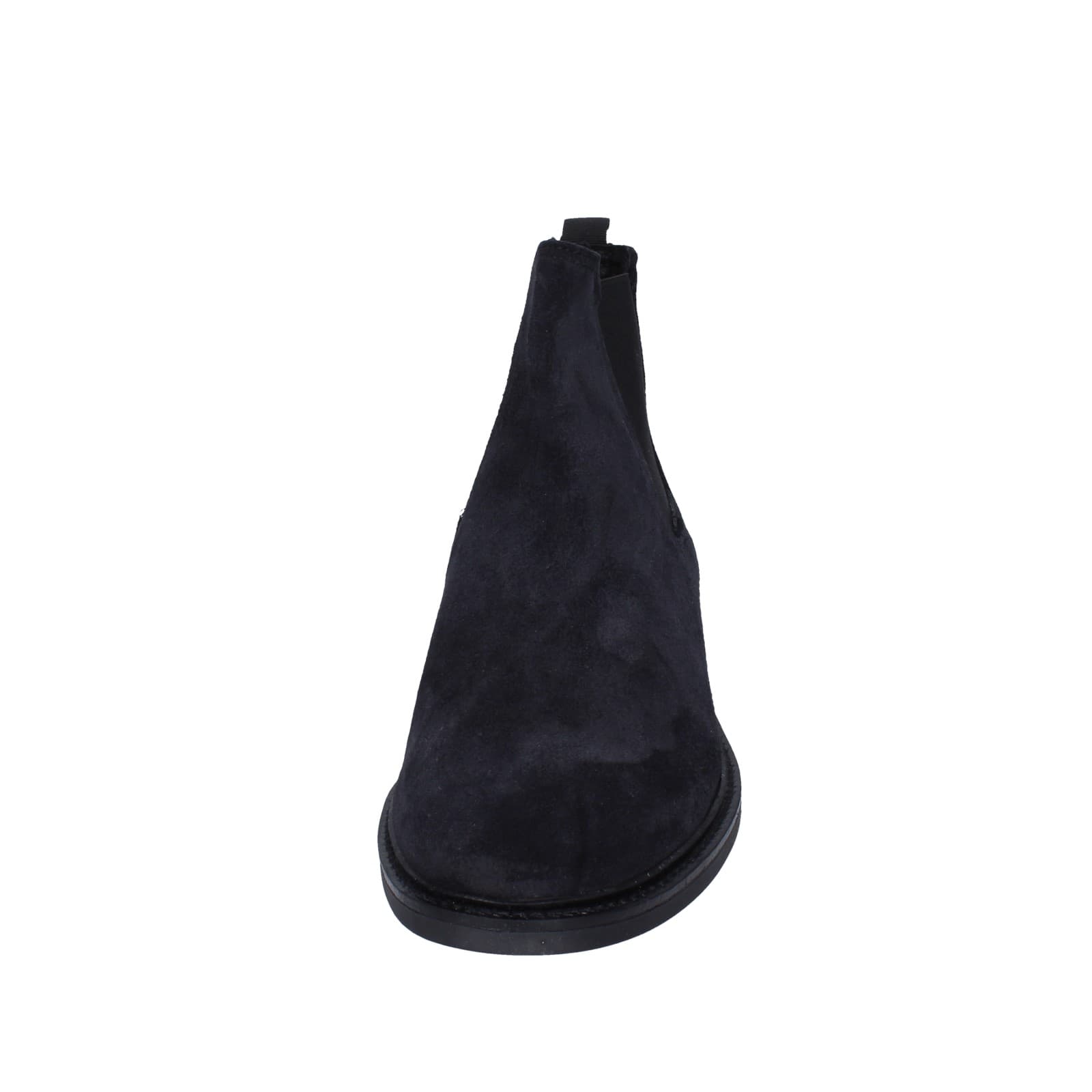 scarpe uomo BRUNO VERRI stivaletti blu camoscio EZ77 Ultimo giorno