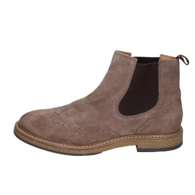 scarpe uomo STUDIO MODE stivaletti marrone camoscio BC252 Fino al 65% di sconto