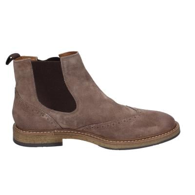 scarpe uomo STUDIO MODE stivaletti marrone camoscio BC252 Fino al 65% di sconto