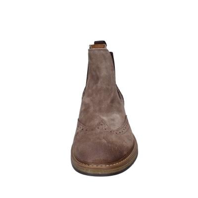 scarpe uomo STUDIO MODE stivaletti marrone camoscio BC252 Fino al 65% di sconto