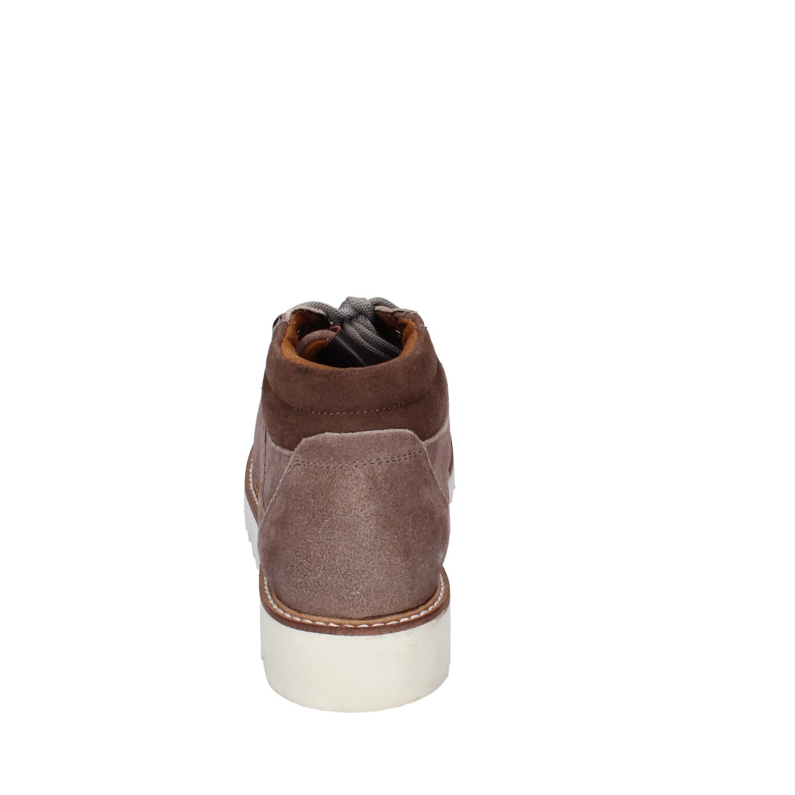 scarpe uomo CAFè NOIR stivaletti grigio camoscio marrone EZ383 Only for today