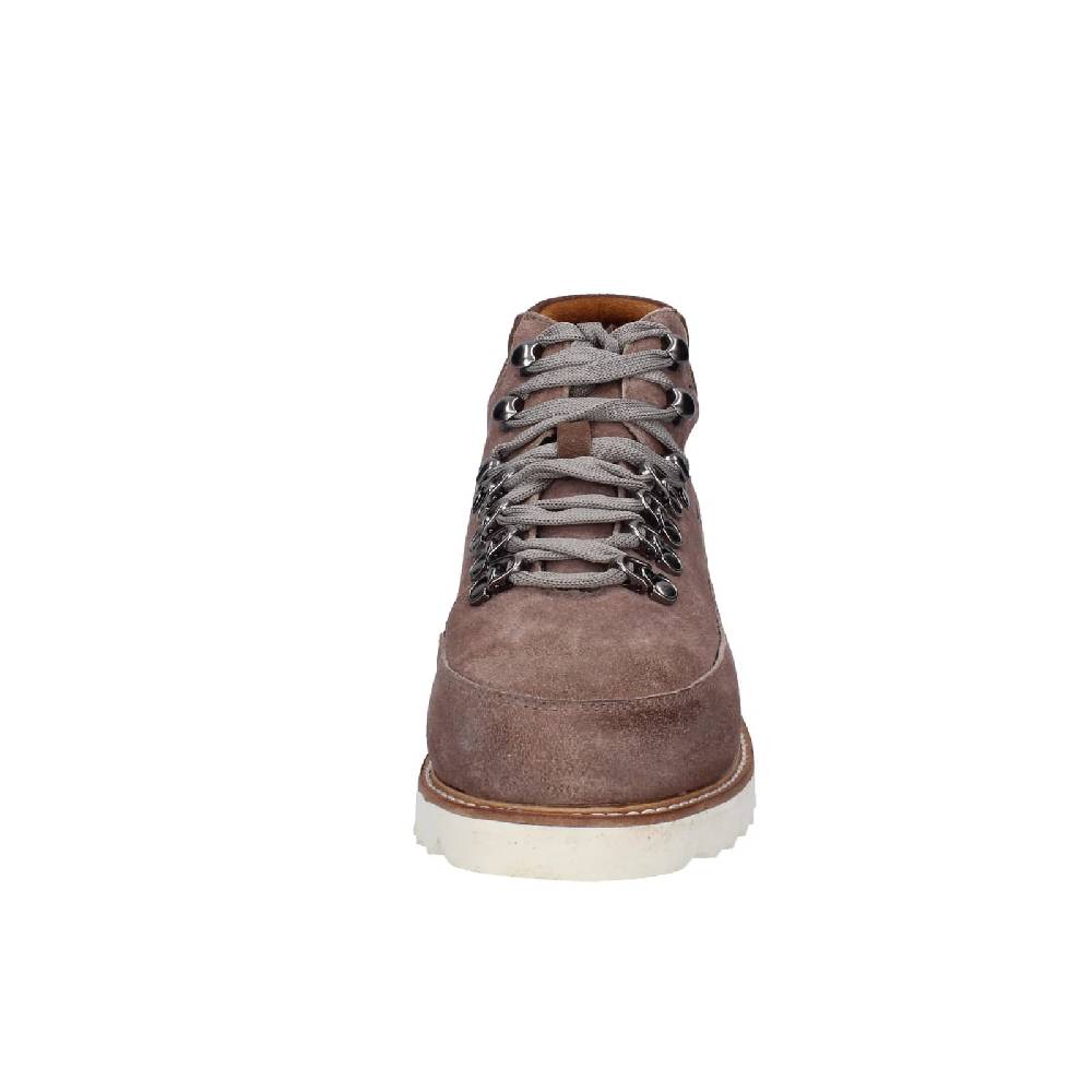 scarpe uomo CAFè NOIR stivaletti grigio camoscio marrone EZ383 Only for today