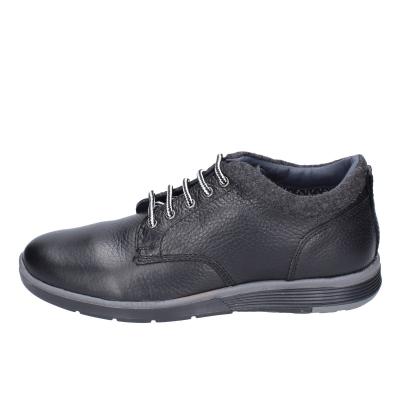 scarpe uomo 4.0 stivaletti nero pelle tessuto BE413 Fino al 55% di sconto