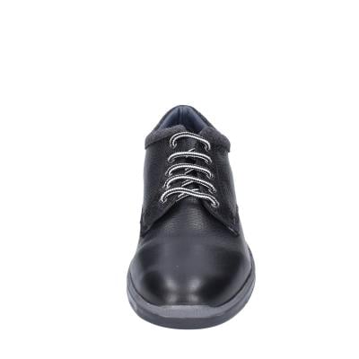 scarpe uomo 4.0 stivaletti nero pelle tessuto BE413 Fino al 55% di sconto