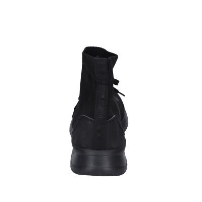 scarpe uomo KAZAR STUDIO stivaletti nero tessuto pelle sintetica BC735 Super sconto