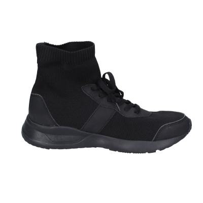 scarpe uomo KAZAR STUDIO stivaletti nero tessuto pelle sintetica BC735 Super sconto