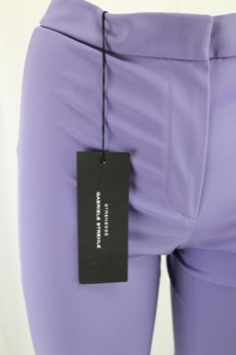 pantaloni donna STRENESSE 36 lilla poliestere AN578 50% di sconto con spedizione gratuita