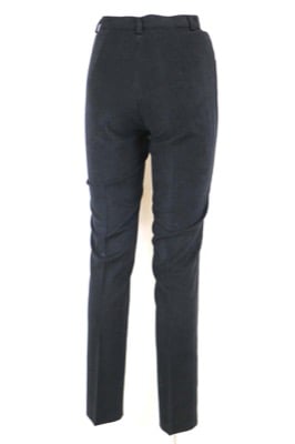 pantaloni Donna ABSOLUTE 40 nero viscosa poliestere lycra AN325 In vendita