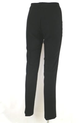 pantaloni donna ABSOLUTE 40 nero viscosa poliestere lycra AN638 Duty-free