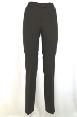 pantaloni donna ABSOLUTE 40 marrone poliestere lycra AN327 50% di sconto per tempo limitato